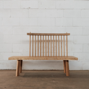 Oak Nakashima Bench